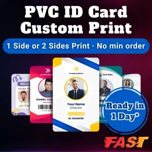 Full Color PVC ID Card Custom Print