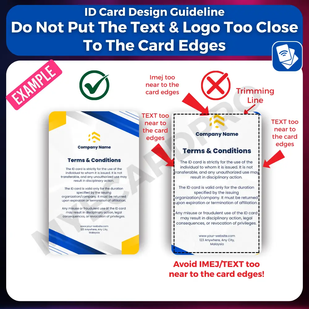 Text Too Near To Edges